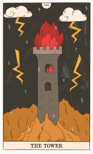 Кулата (The Tower) - Таро карта значение